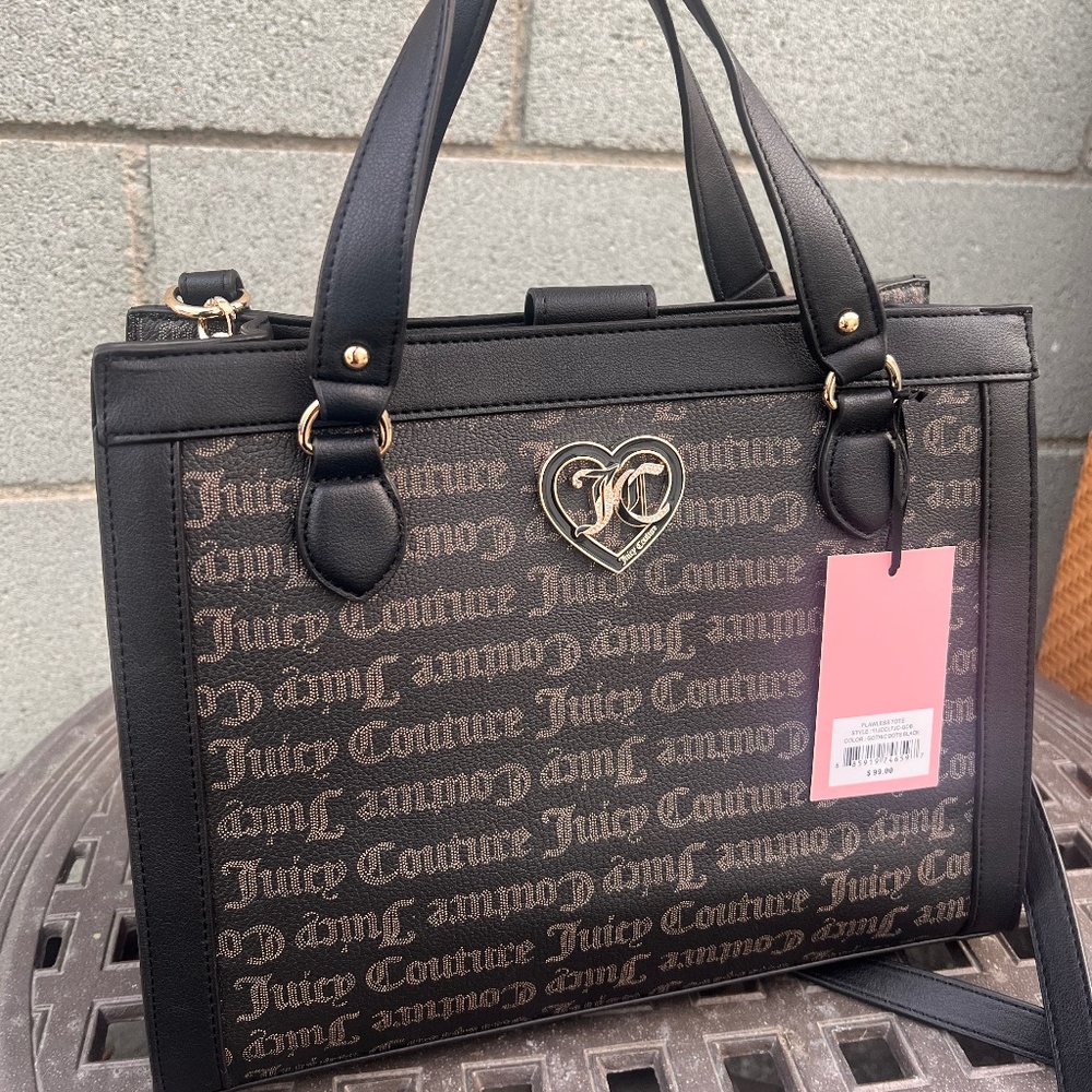 Juicy couture flawless tote bag purse